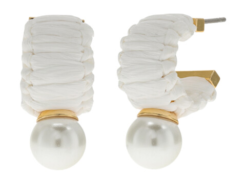 Bijuterii Femei Kate Spade New York Francesca Mini Hoops Earrings White Multi
