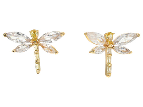 Bijuterii Femei Kate Spade New York Greenhouse Dragonfly Studs Earrings Neutral Multi
