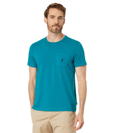 Imbracaminte Barbati Nautica Pocket T-Shirt Harbor Jade