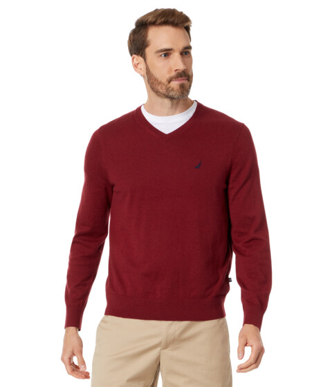 Imbracaminte Barbati Nautica Navtech V-Neck Sweater Deep Crimson