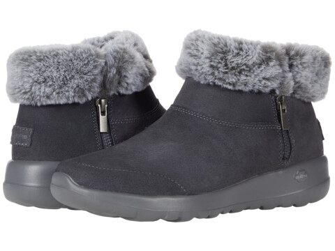 Incaltaminte Femei SKECHERS On-The-Go Joy - Savvy Ankle Boot Charcoal