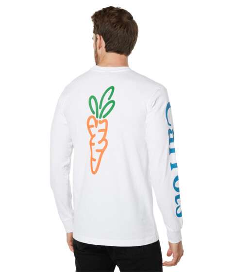 Imbracaminte Barbati Carrots By Anwar Carrots Signature Long Sleeve Tee White