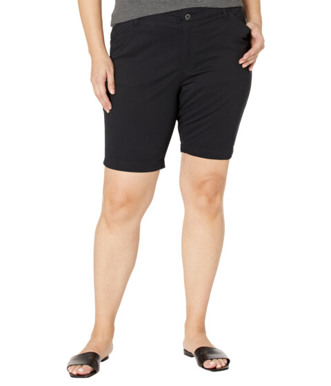 Imbracaminte Femei Lee Plus Size 9quot Chino Bermudas Regular Fit Mid-Rise Black
