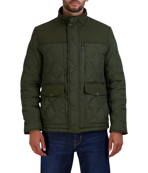 Imbracaminte Barbati Cole Haan Quilted Barn Jacket Army Green