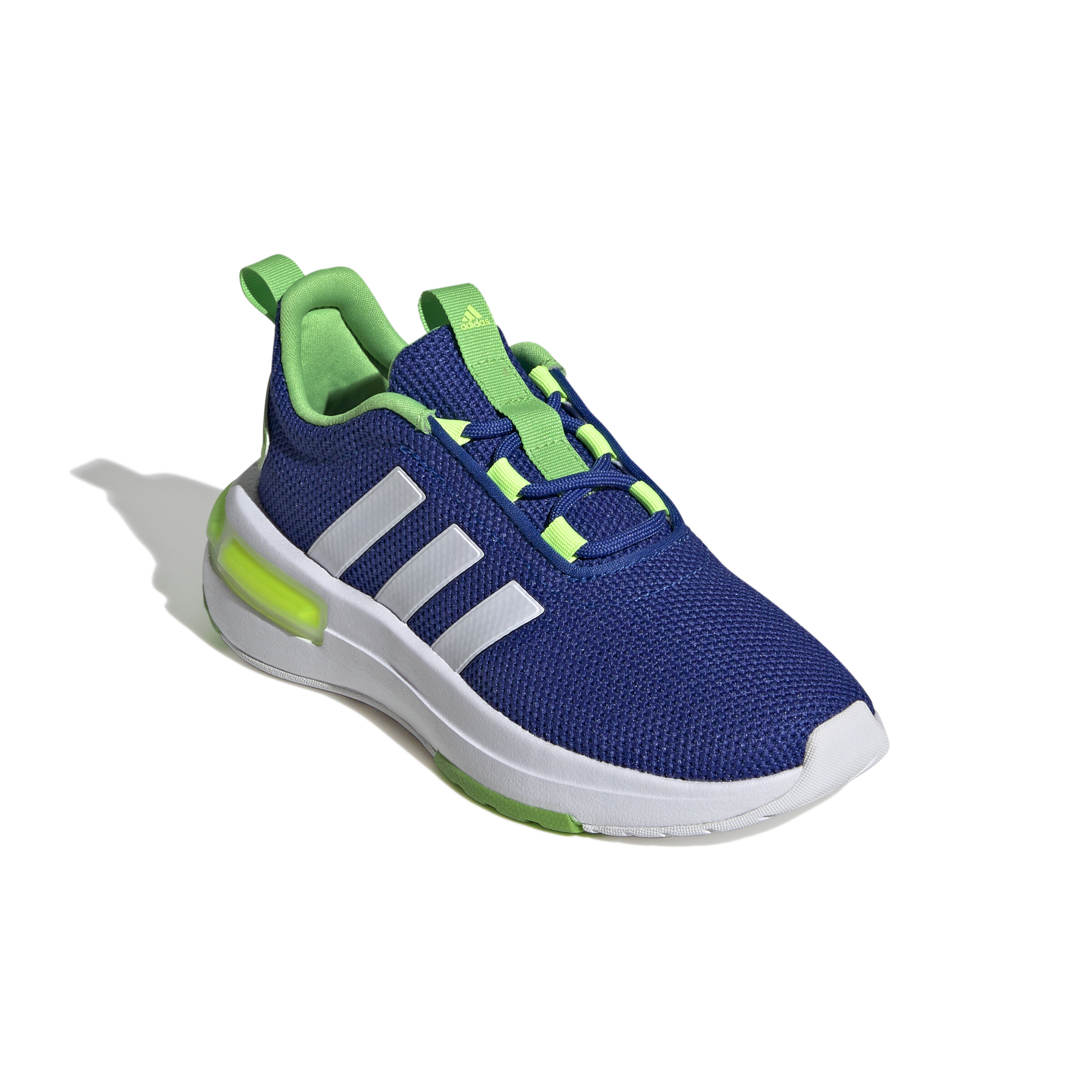 Incaltaminte Baieti adidas Kids Racer TR23 Running Shoes (Little KidBig Kid) Team Royal BlueWhiteLucid Lime 1