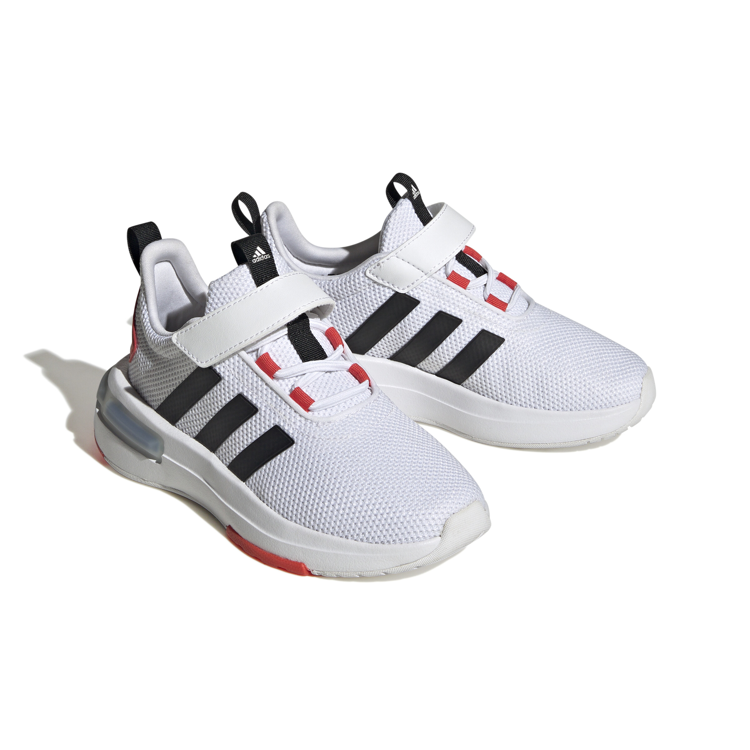 Incaltaminte Baieti adidas Kids Racer TR23 EL (Little KidBig Kid) Footwear WhiteCore BlackBright Red