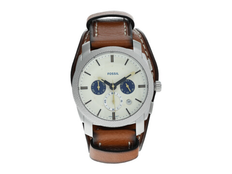 Accesorii Barbati 686 Machine Chronograph Leather Watch - FS5922 Brown