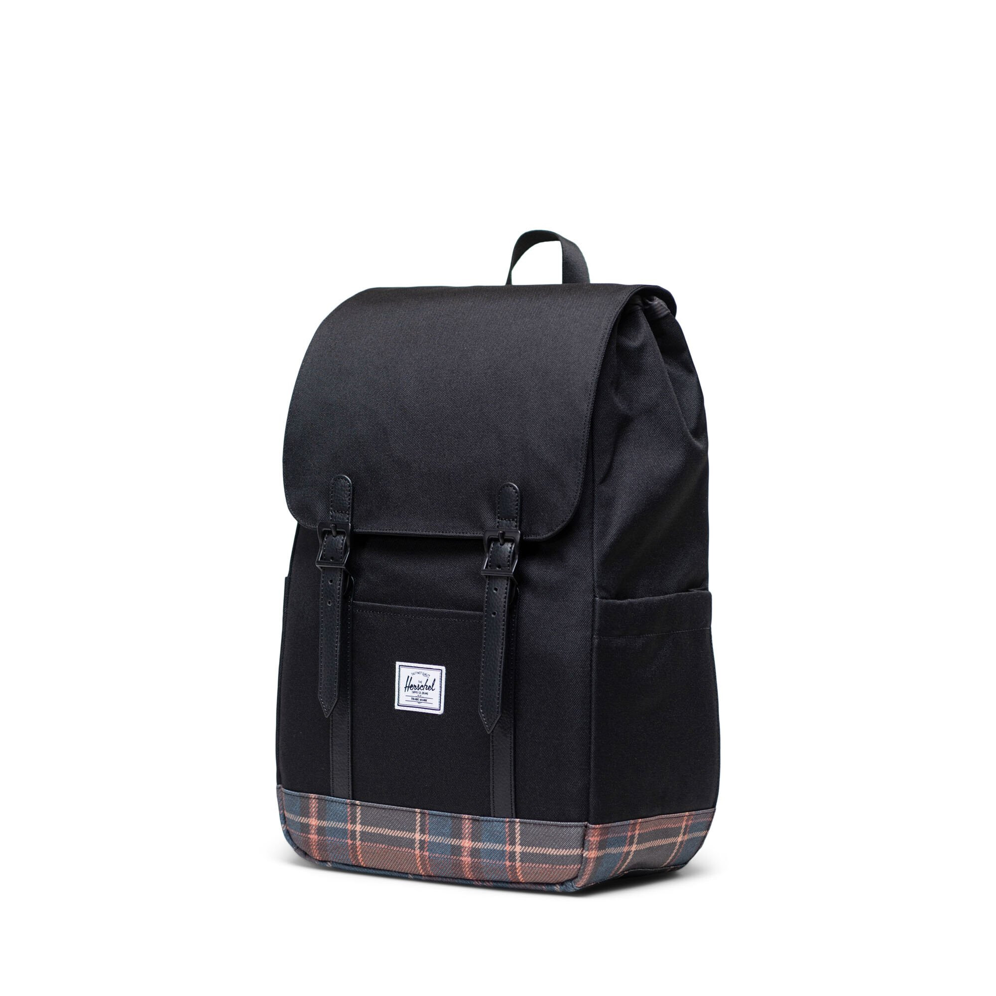 Genti Femei Herschel Supply Co Retreattrade Small Backpack Black Winter Plaid