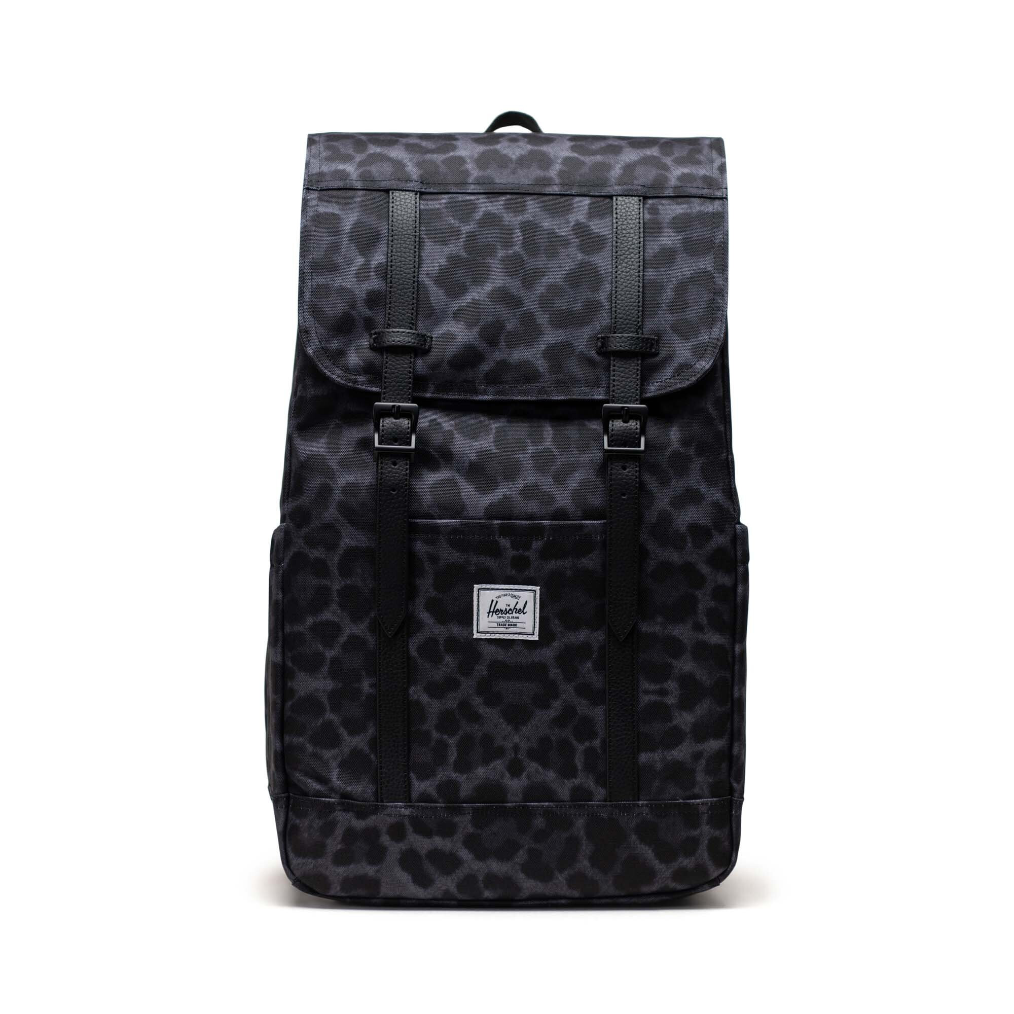 Genti Femei Herschel Supply Co Retreattrade Backpack Digi Leopard Black