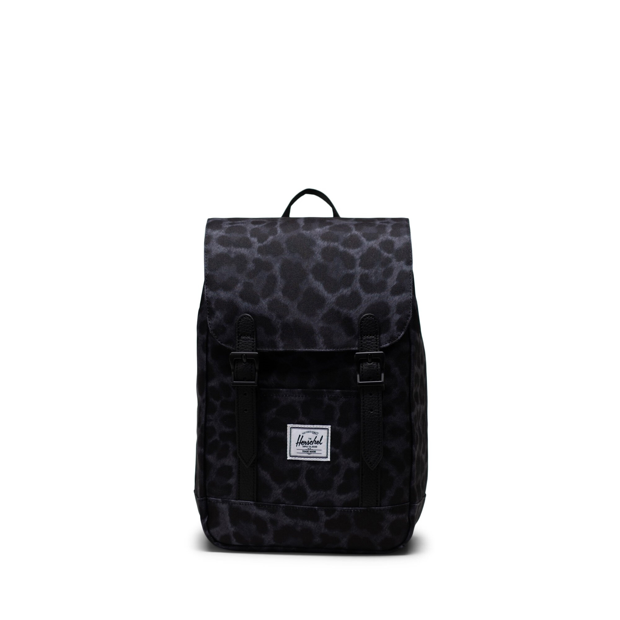 Genti Femei Herschel Supply Co Retreattrade Mini Backpack Digi Leopard Black