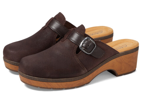 Incaltaminte Femei Clarks Paizlee Nora Dark Brown Suede