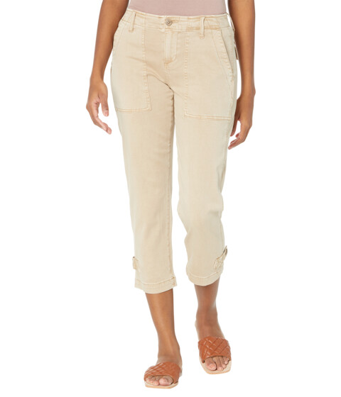 Imbracaminte Femei Liverpool Petite Utility Crop Cargo with Cinched Leg Biscuit Tan