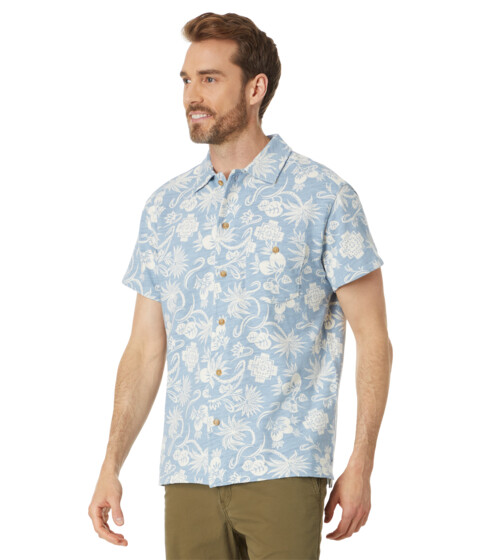 Imbracaminte Barbati Pendleton Wayside Knit Shirt Short Sleeve Surf Blue