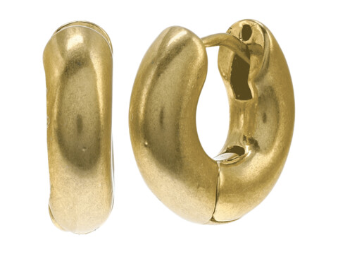Bijuterii Femei Madewell Chunky Huggie Hoop Earrings Vintage Gold