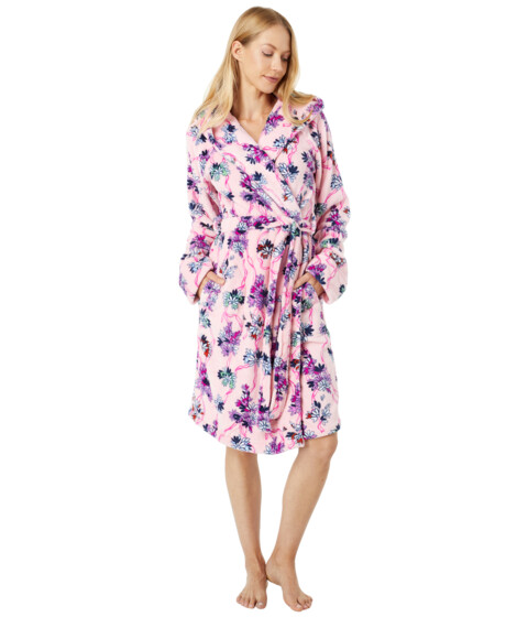 Imbracaminte Femei Vera Bradley Plush Fleece Robe Hope Blooms Light Pink