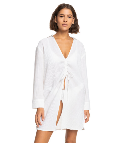 Imbracaminte Femei Roxy Sun and Lemonade Cover-Up Dress Bright White