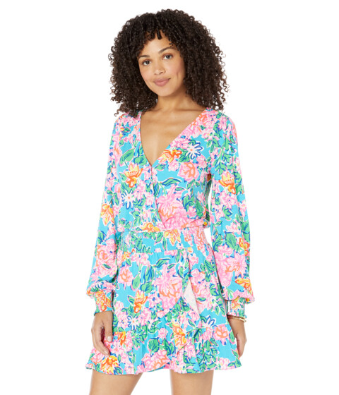 Imbracaminte Femei Lilly Pulitzer Peggy Romper Multi Rose To The Occasion