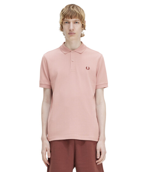 Imbracaminte Barbati Fred Perry Plain Polo Shirt Dusty Rose Pink