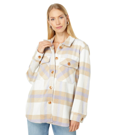 Imbracaminte Femei Blank NYC Plaid Shirt Jacket in Trail Blazer Trail Blazer