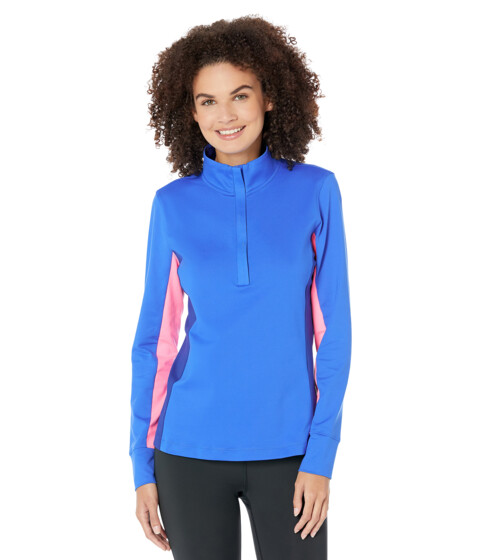 Imbracaminte Femei Under Armour Storm Midlayer 12 Zip Versa BluePink PunkMetallic Silver