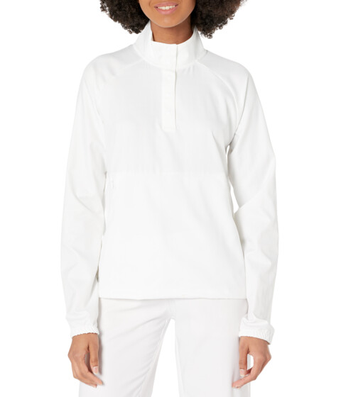Imbracaminte Femei adidas Golf Embossed Quarter Jacket White