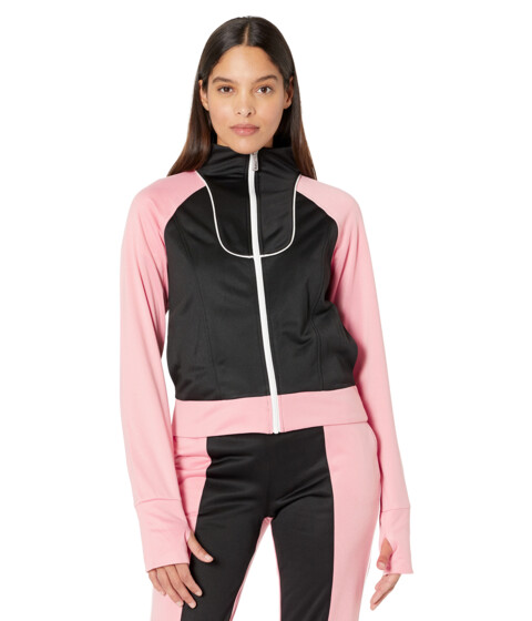 Imbracaminte Femei Juicy Couture Tricot Paneled Track Jacket Blushing Pink