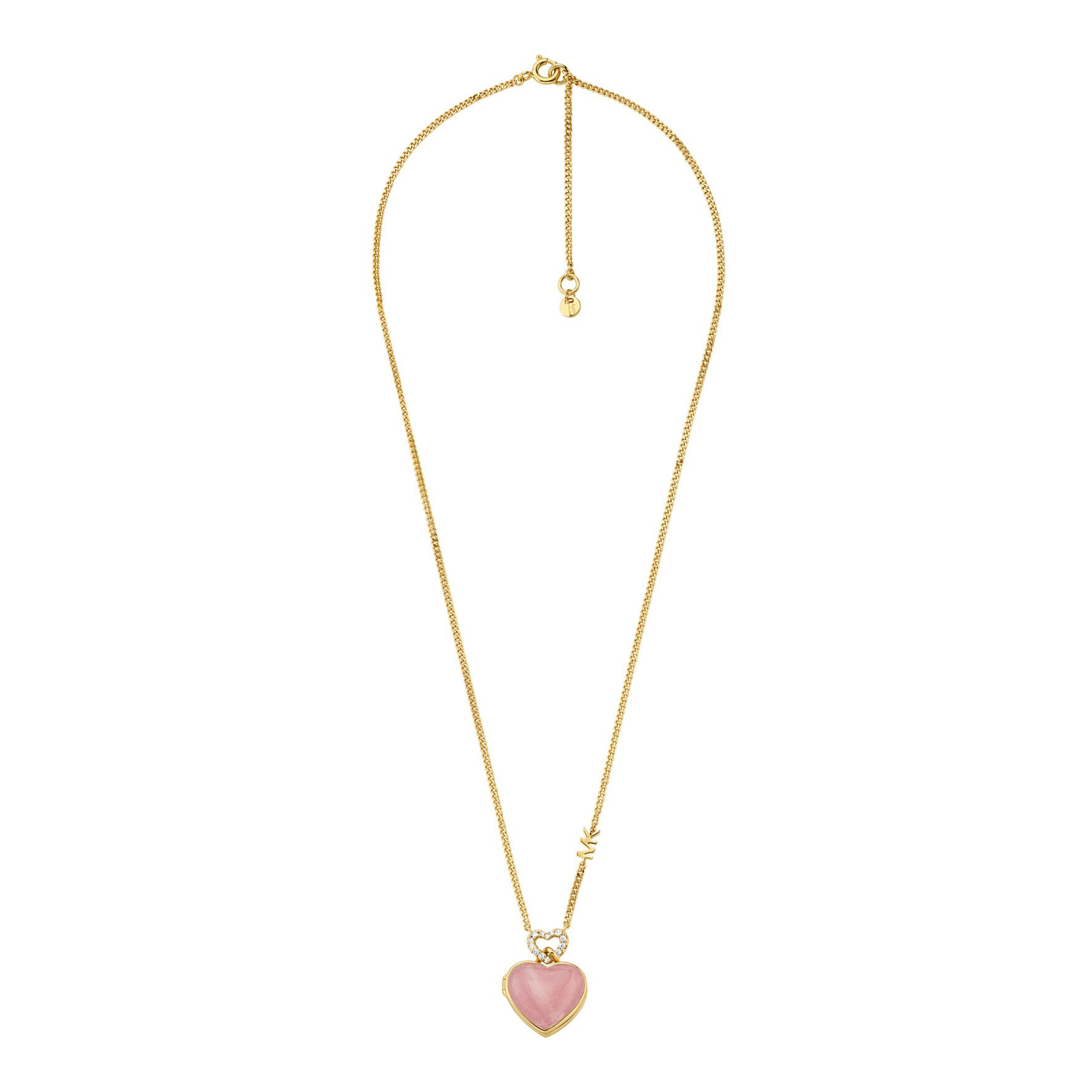 Bijuterii Femei MICHAEL Michael Kors Love Sterling Silver Pendant Necklace Gold