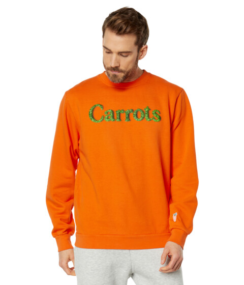 Imbracaminte Barbati Carrots By Anwar Carrots Grass Wordmark Crew Neck Orange