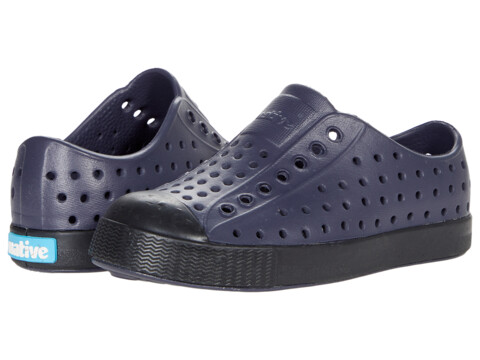 Incaltaminte Fete Native Shoes Jefferson Bloom Slip-On Sneakers (Toddler) OnyxFerrous BlackJiffy Speckles