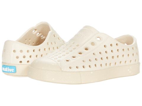 Incaltaminte Baieti Native Shoes Jefferson Bloom Slip-On Sneakers (Toddler) Bone WhiteSoy BeigeShell Speckles