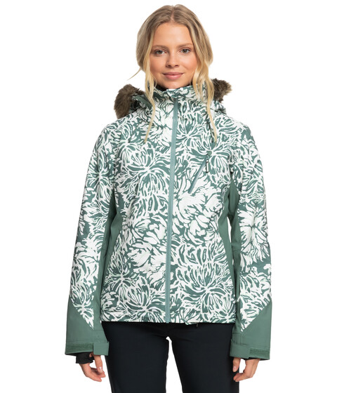 Imbracaminte Femei Roxy Jet Ski Premium Snow Jacket Dark Forest Wild