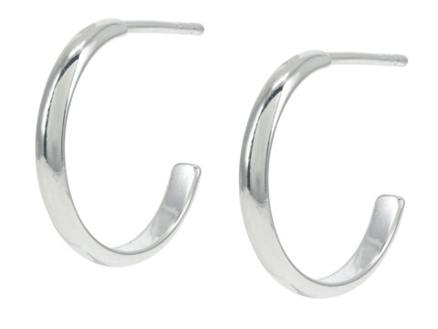 Bijuterii Femei Madewell Delicate Collection Demi-Fine 14k Plated Small Hoop Earrings Sterling Silver