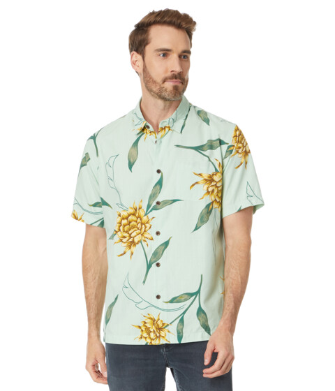 Imbracaminte Barbati Quiksilver Perfect Bloom Button-Up Shirt Subtle Green Perfect Bloom