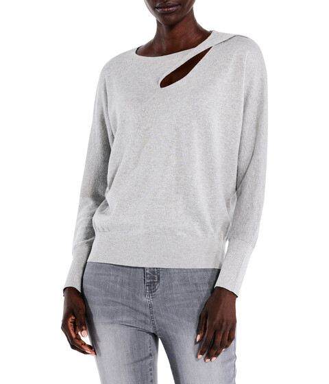 Imbracaminte Femei NICZOE Soft Sleeve Twist Sweater Tee Reflection