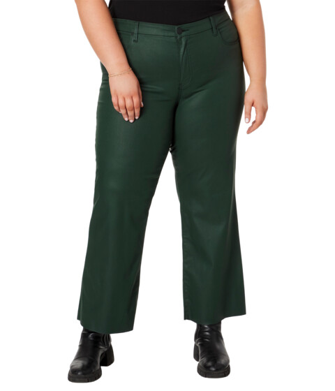 Imbracaminte Femei KUT from the Kloth Plus Size Meg High-Rise Fab Ab Wide Leg Raw Hem in Forest Forest