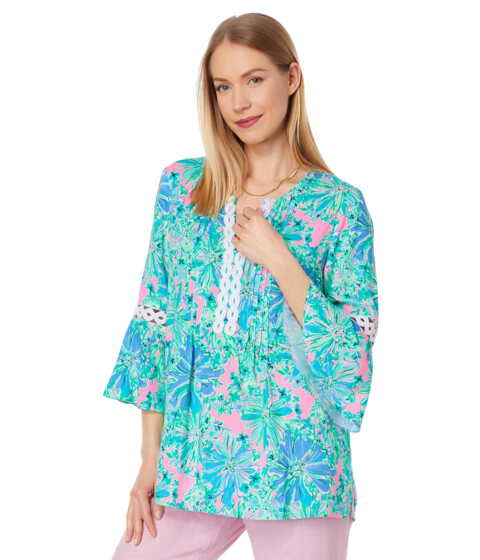 Imbracaminte Femei Lilly Pulitzer Hollie Tunic Soleil Pink Good Hare Day