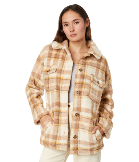 Imbracaminte Femei Billabong Fairbanks Fleece Button-Up Jacket Boulder