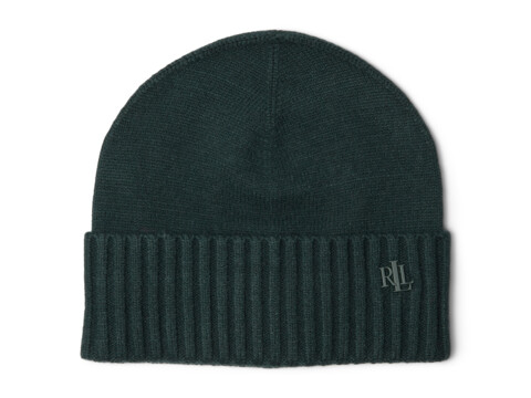 Accesorii Femei LAUREN Ralph Lauren Core Solid Cuff Hat Season Green