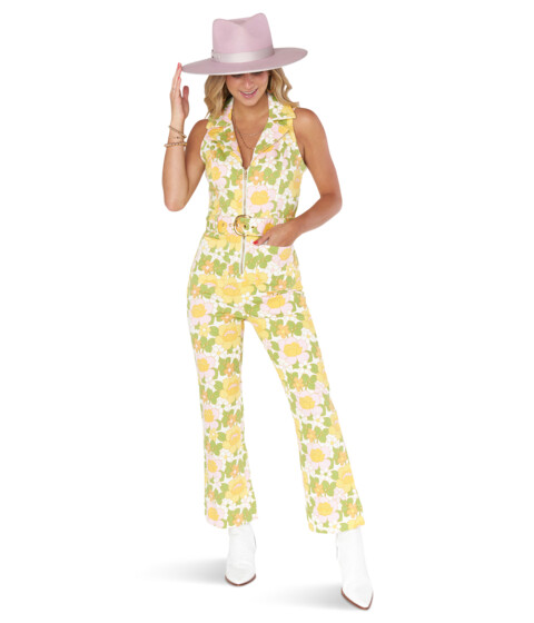 Imbracaminte Femei Show Me Your Mumu Jacksonville Cropped Jumpsuit Fresh Floral