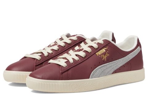 Incaltaminte Barbati PUMA Clyde Base Wood VioletFrosted IvoryPuma Team Gold