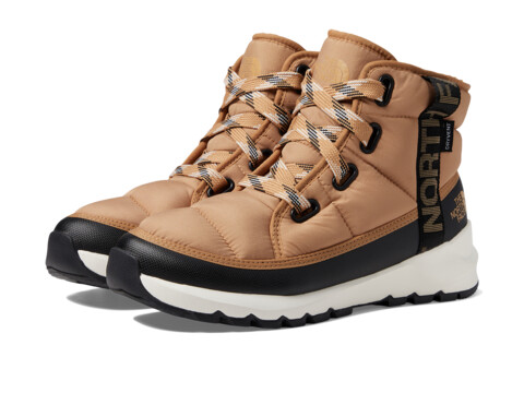 Incaltaminte Femei The North Face ThermoBalltrade Lace-Up Luxe WP Almond ButterTNF Black
