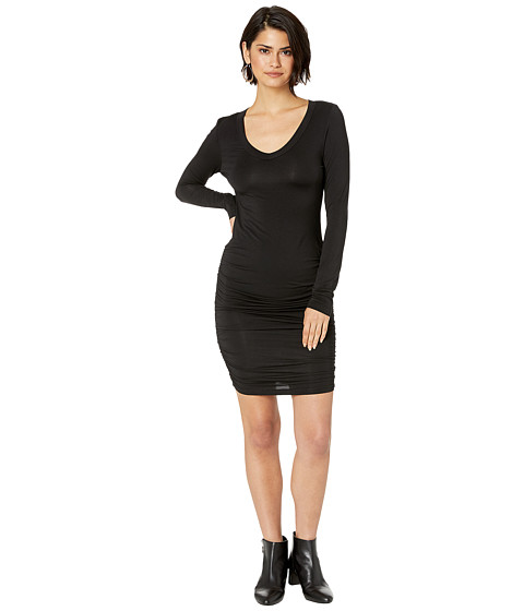 Imbracaminte Femei Hard Tail Side Shirred Dress Black