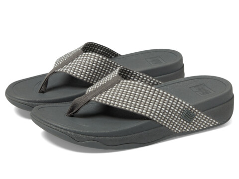 Incaltaminte Femei FitFlop Surfa Slip-on Sandals Pewter Mix