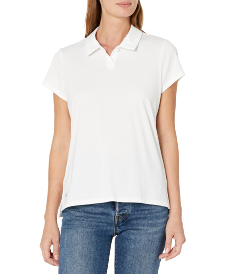 Imbracaminte Femei adidas Go-To Heathered Polo Shirt White Melange
