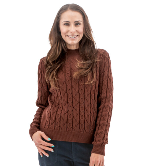 Imbracaminte Femei Aventura Clothing Fischer Sweater Brownout