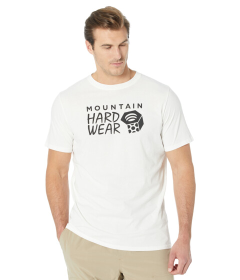 Imbracaminte Barbati Mountain Hardwear MHW Logo Short Sleeve Fogbank
