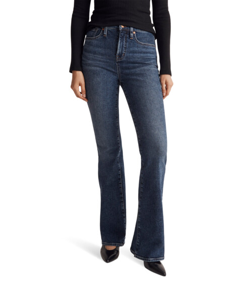 Imbracaminte Femei Madewell Skinny Flare Jeans in Alvord Wash Instacozy Edition Alvord