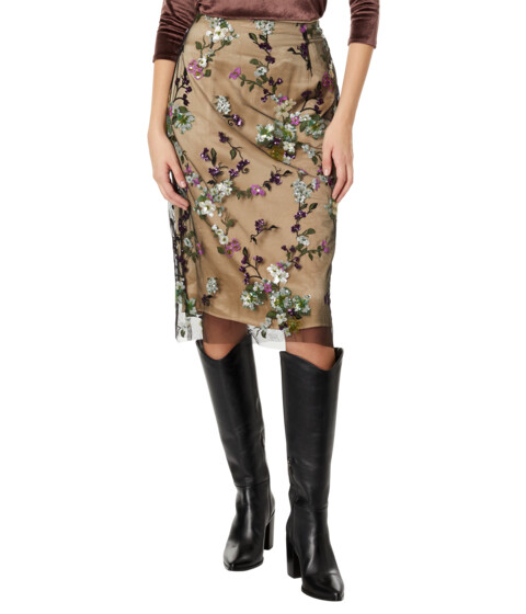 Imbracaminte Femei Vince Begonia Sequin Skirt Dewberry