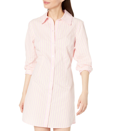 Imbracaminte Femei Sanctuary Slimmer Shirtdress Pink Buttercream Stripe