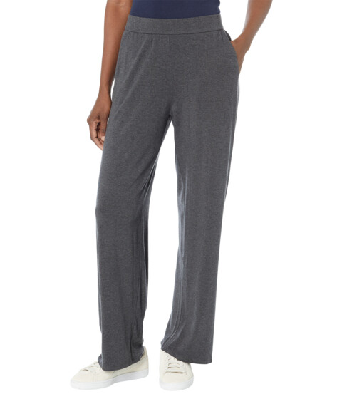 Imbracaminte Femei Eileen Fisher Full-Length Straight Pants Charcoal